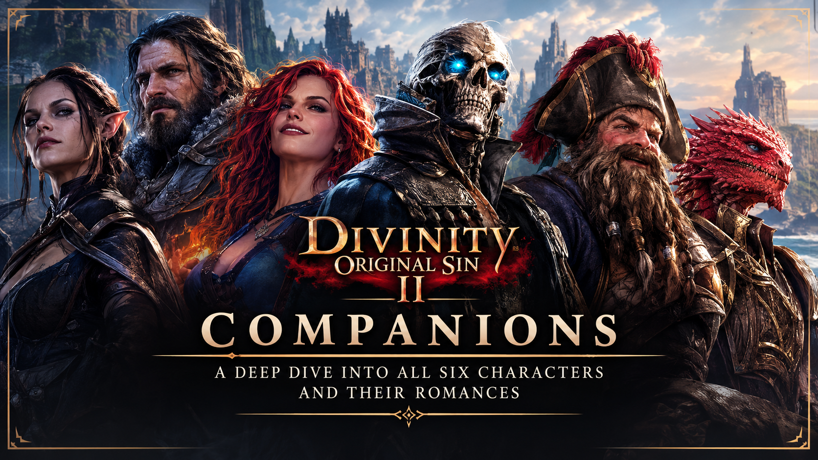 Divinity: Original Sin 2 Companions: A Deep Dive Into All Six Characters and Their Romances